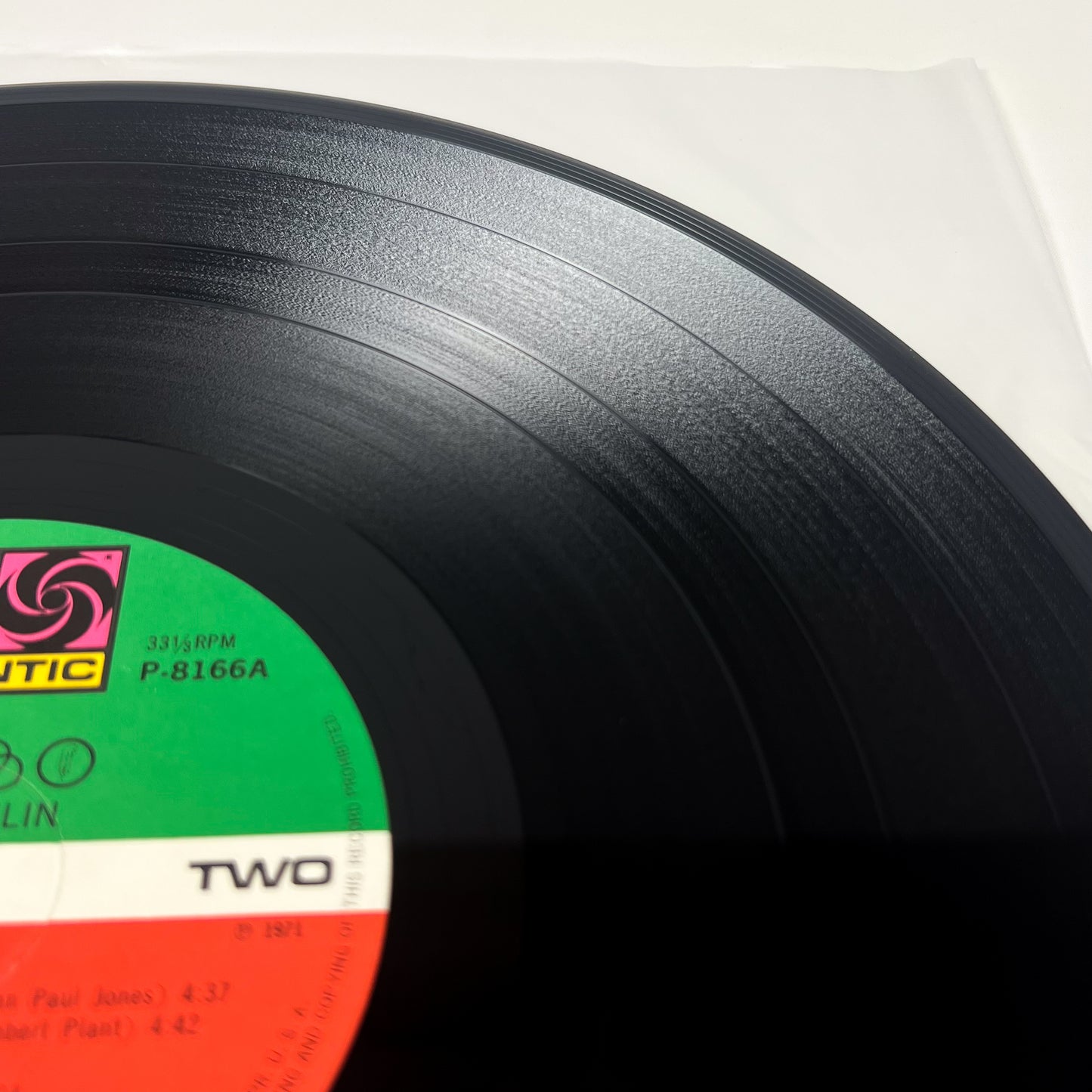 LED ZEPPELIN – Led Zeppelin IV Prima Stampa Giapponese P-8166A 1971 OBI