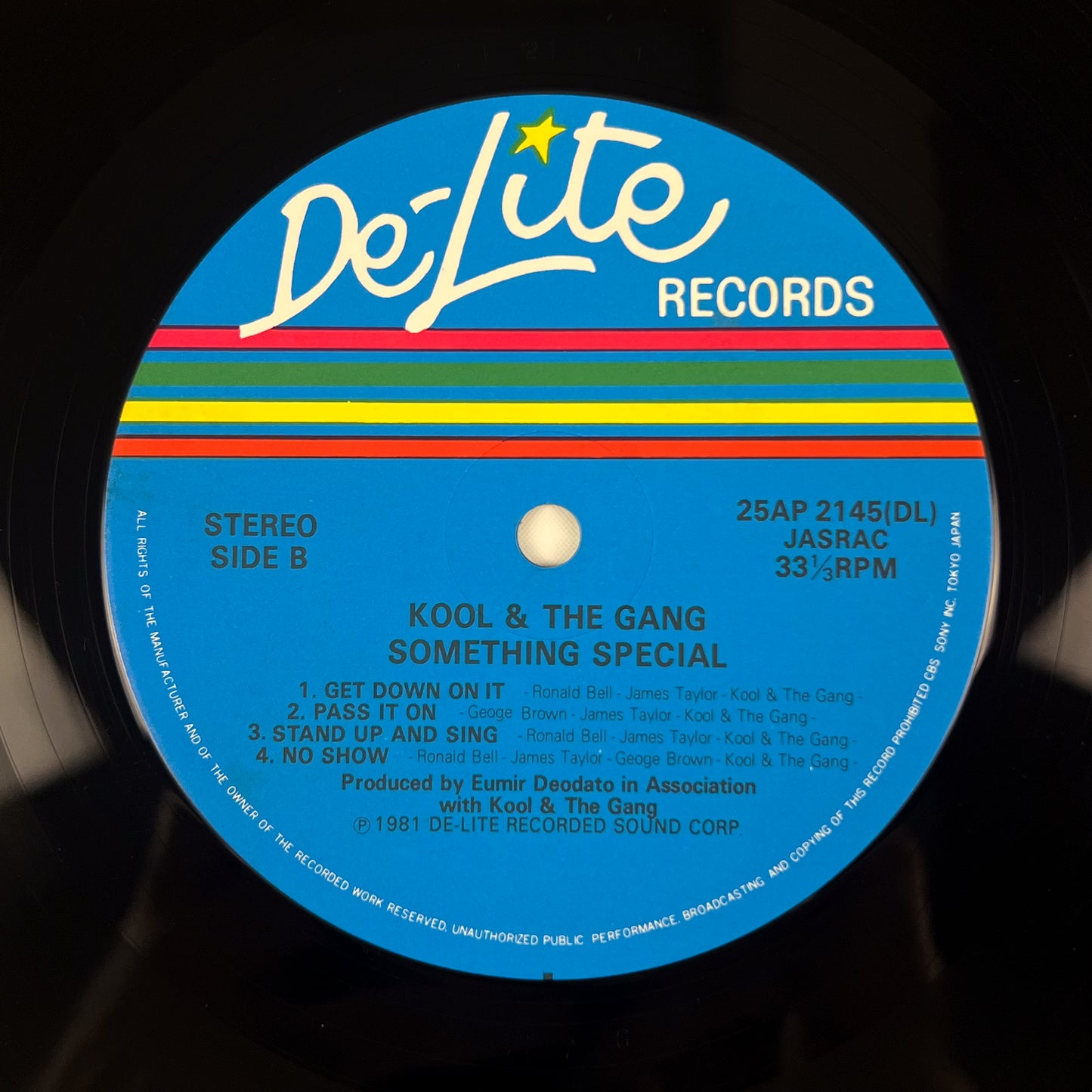 KOOL &THE GANG – Something Special Prima Stampa Giapponese 25AP 2145 1981 OBI