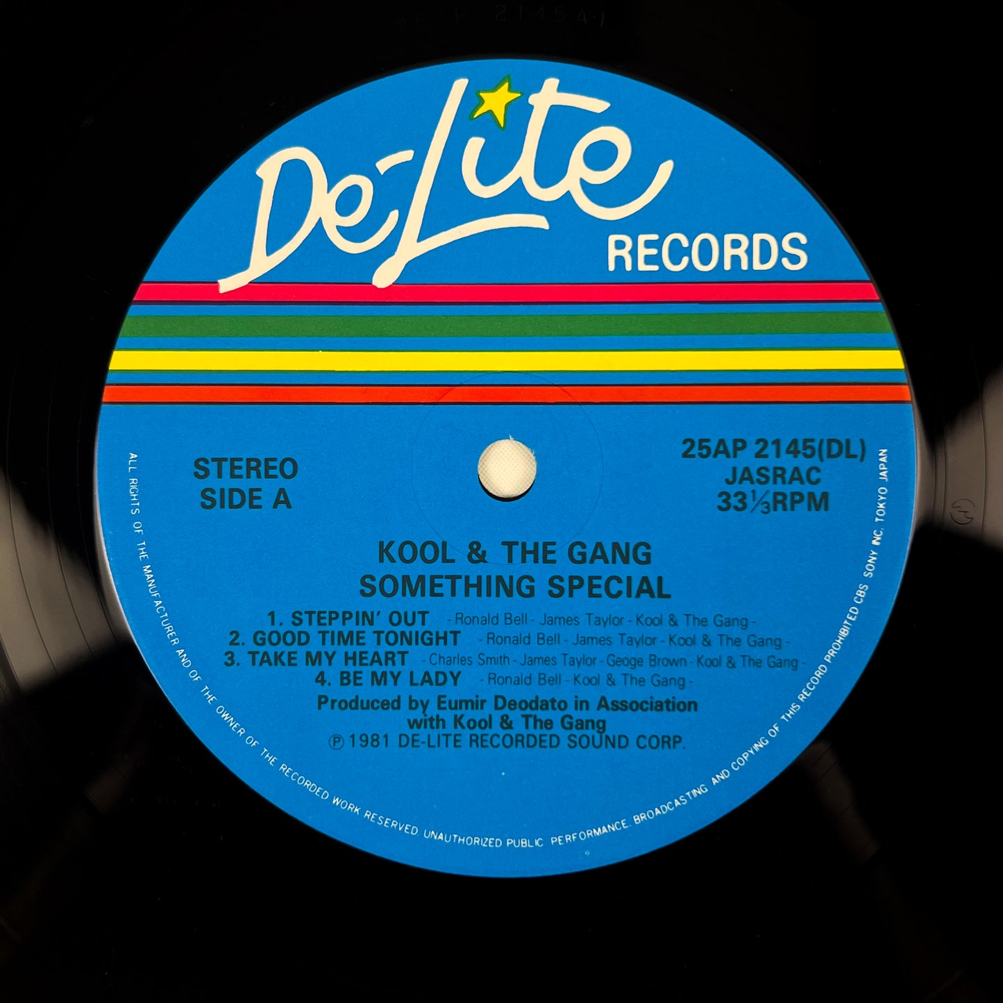 KOOL &THE GANG – Something Special Prima Stampa Giapponese 25AP 2145 1981 OBI