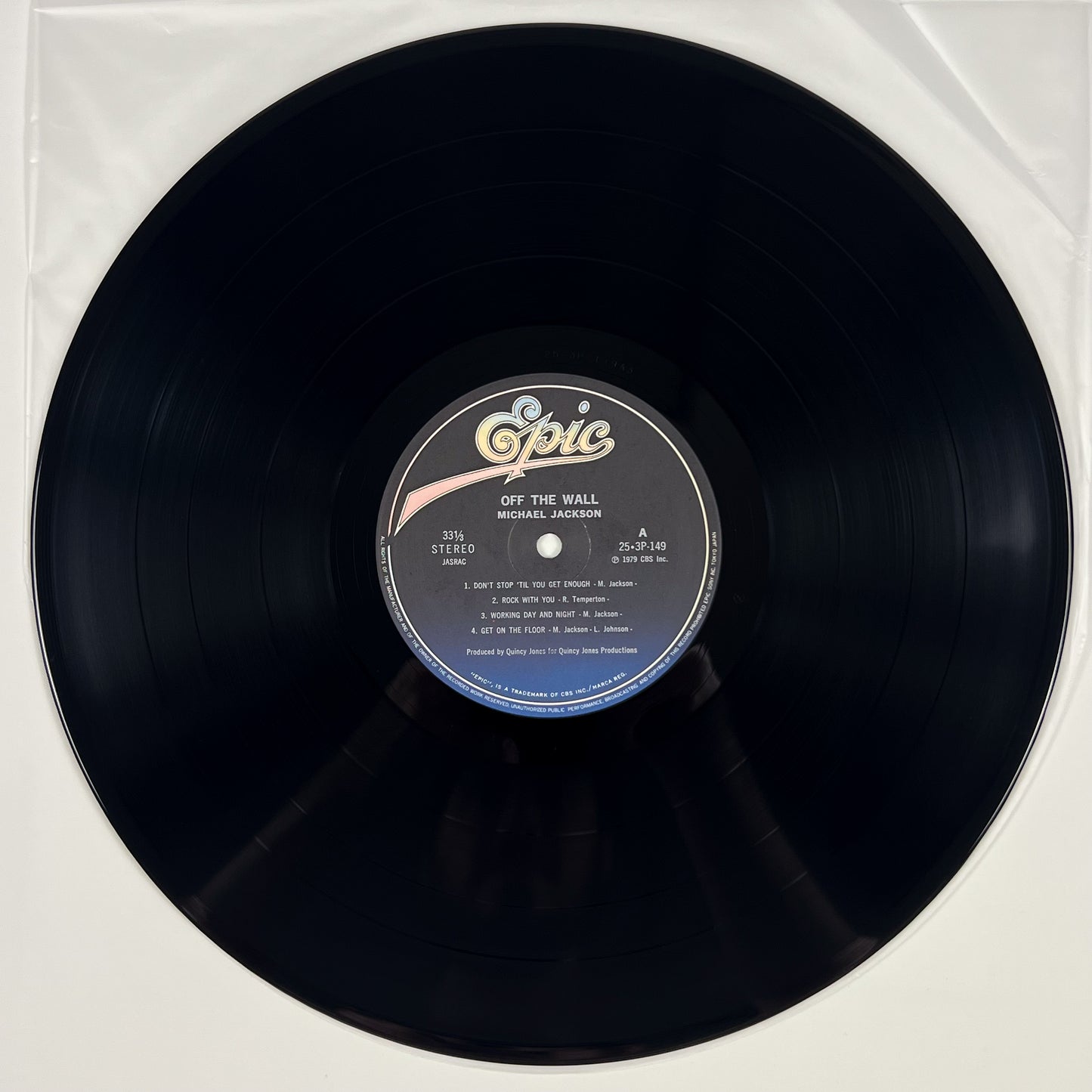 MICHAEL JACKSON – Off The Wall Prima Stampa Giapponese 25-3P-149 1979 PINK OBI GATEFOLD