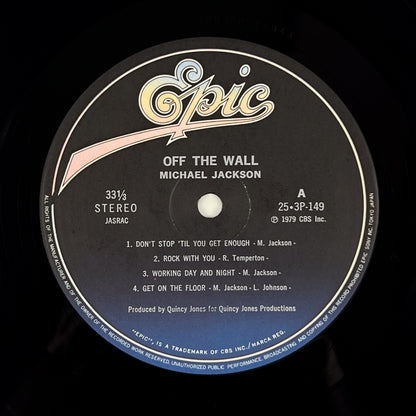 MICHAEL JACKSON – Off The Wall Prima Stampa Giapponese 25-3P-149 1979 OBI GATEFOLD
