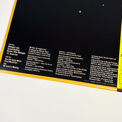 MARVIN GAYE – Midnight Love Prima Stampa Giapponese 25AP 2470 1982 OBI