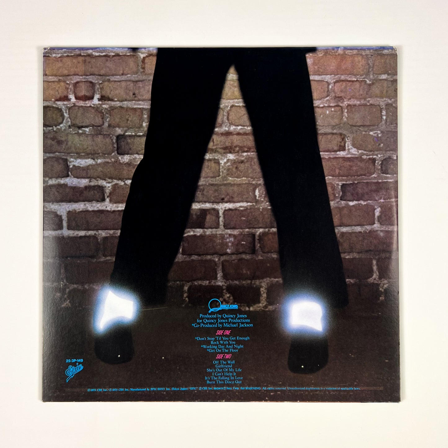 MICHAEL JACKSON – Off The Wall Prima Stampa Giapponese 25-3P-149 1979 OBI GATEFOLD