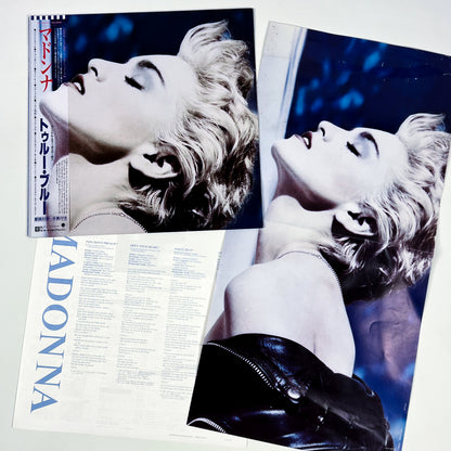 MADONNA – True Blue Prima Stampa Giapponese P-13310 1986 OBI POSTER