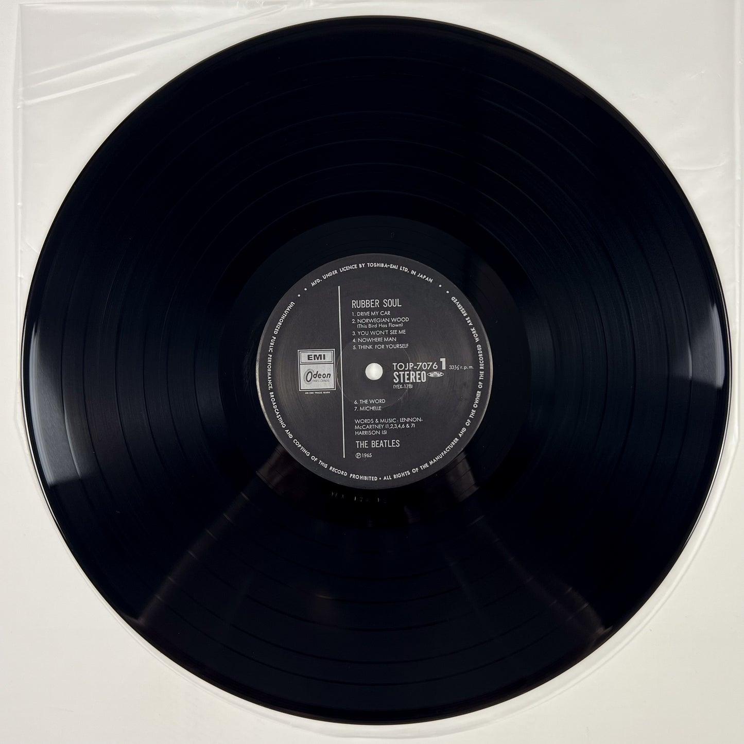 THE BEATLES – Rubber Soul Edizione Giapponese 30th Anniversary TOJP-7076 1992 OBI LTD EDITION HIFI