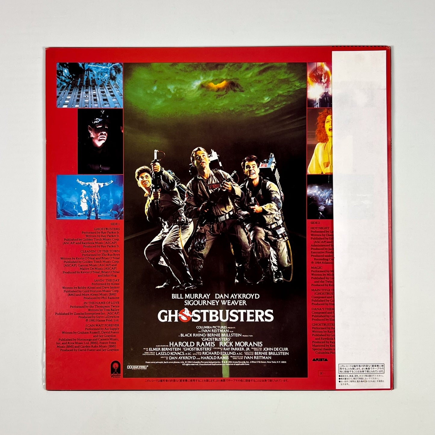 GHOSTBUSTERS – Original Soundtrack Album Picture Disc Esclusiva Giapponese 30RS-1 1984 OBI