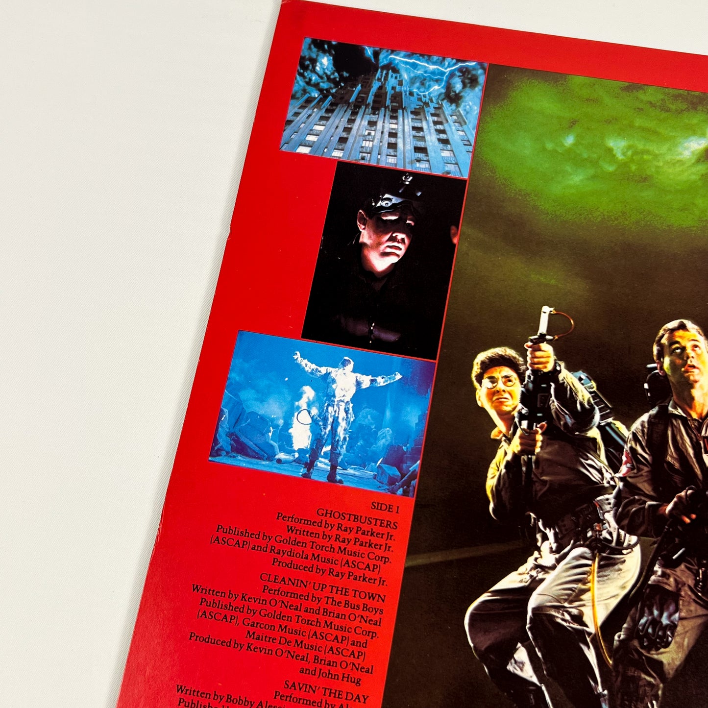 GHOSTBUSTERS – Original Soundtrack Album Picture Disc Esclusiva Giapponese 30RS-1 1984 OBI