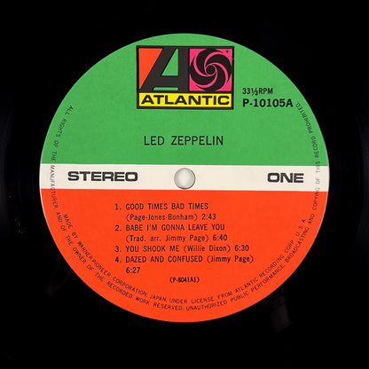 LED ZEPPELIN – Led Zeppelin I Stampa Giapponese P-10105A 1976 OBI POSTER