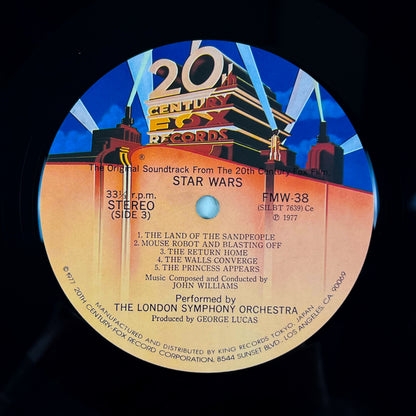 STAR WARS – Original Soundtrack Stampa Giapponese Academy Awards Commemorative Edition FMW 37~8 OBI GATEFOLD