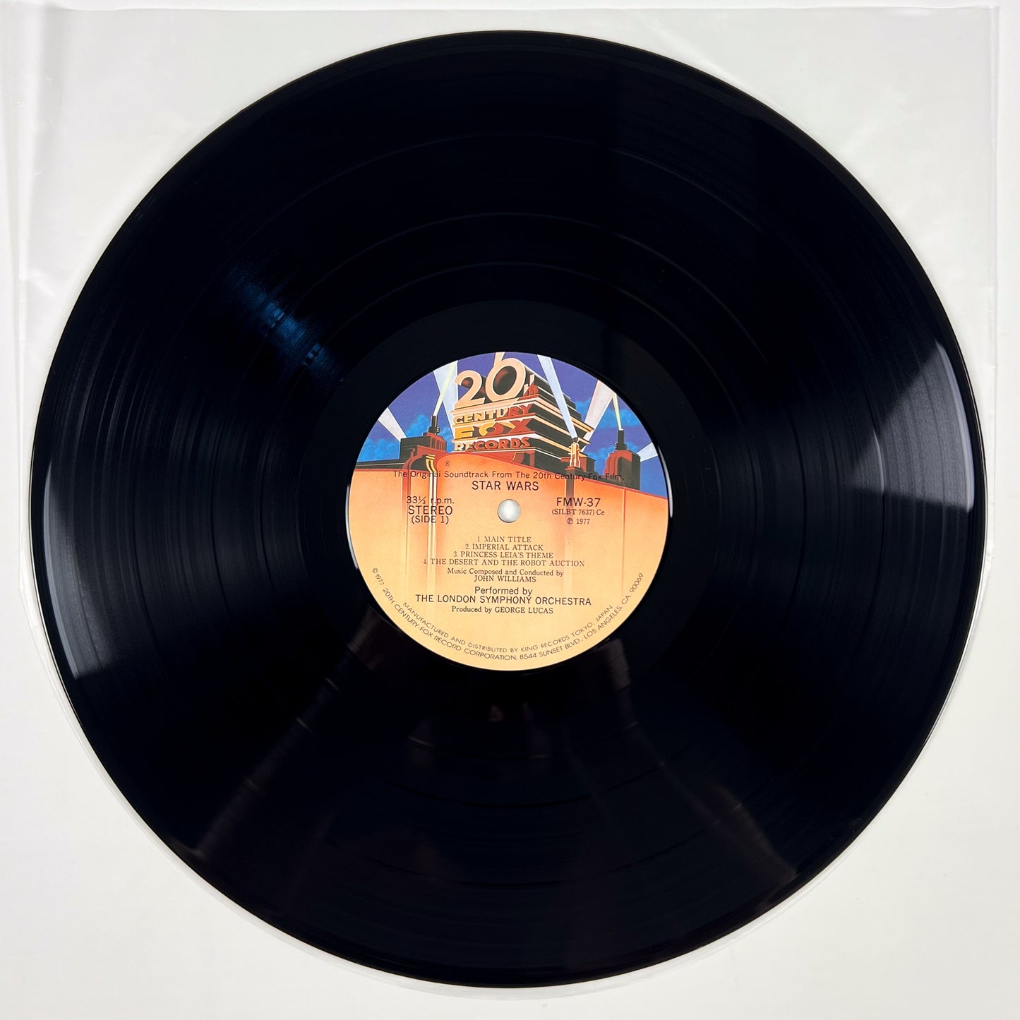 STAR WARS – Original Soundtrack Stampa Giapponese Academy Awards Commemorative Edition FMW 37~8 OBI GATEFOLD