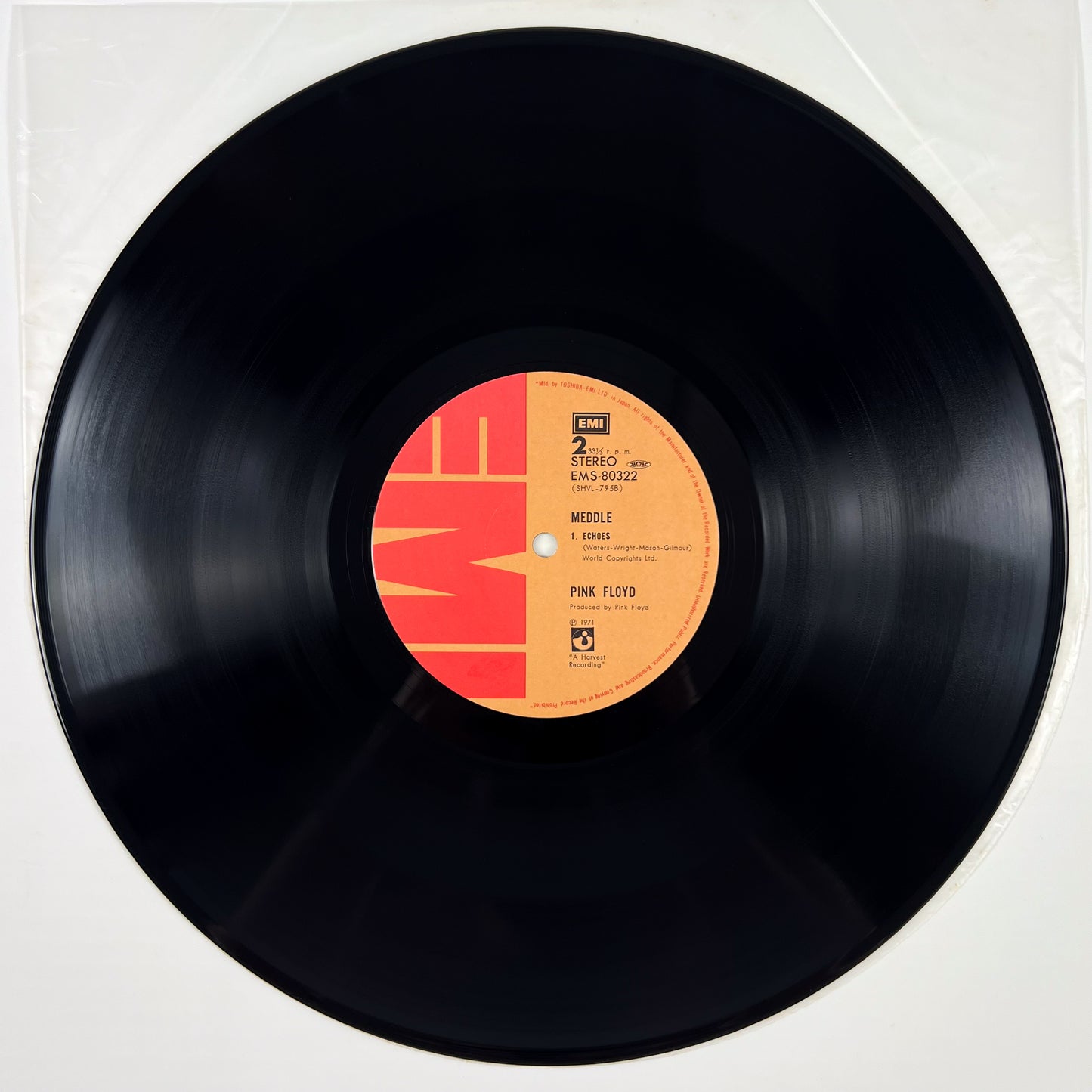 PINK FLOYD – Meddle Stampa Giapponese EMS-80322 1974 OBI GATEFOLD