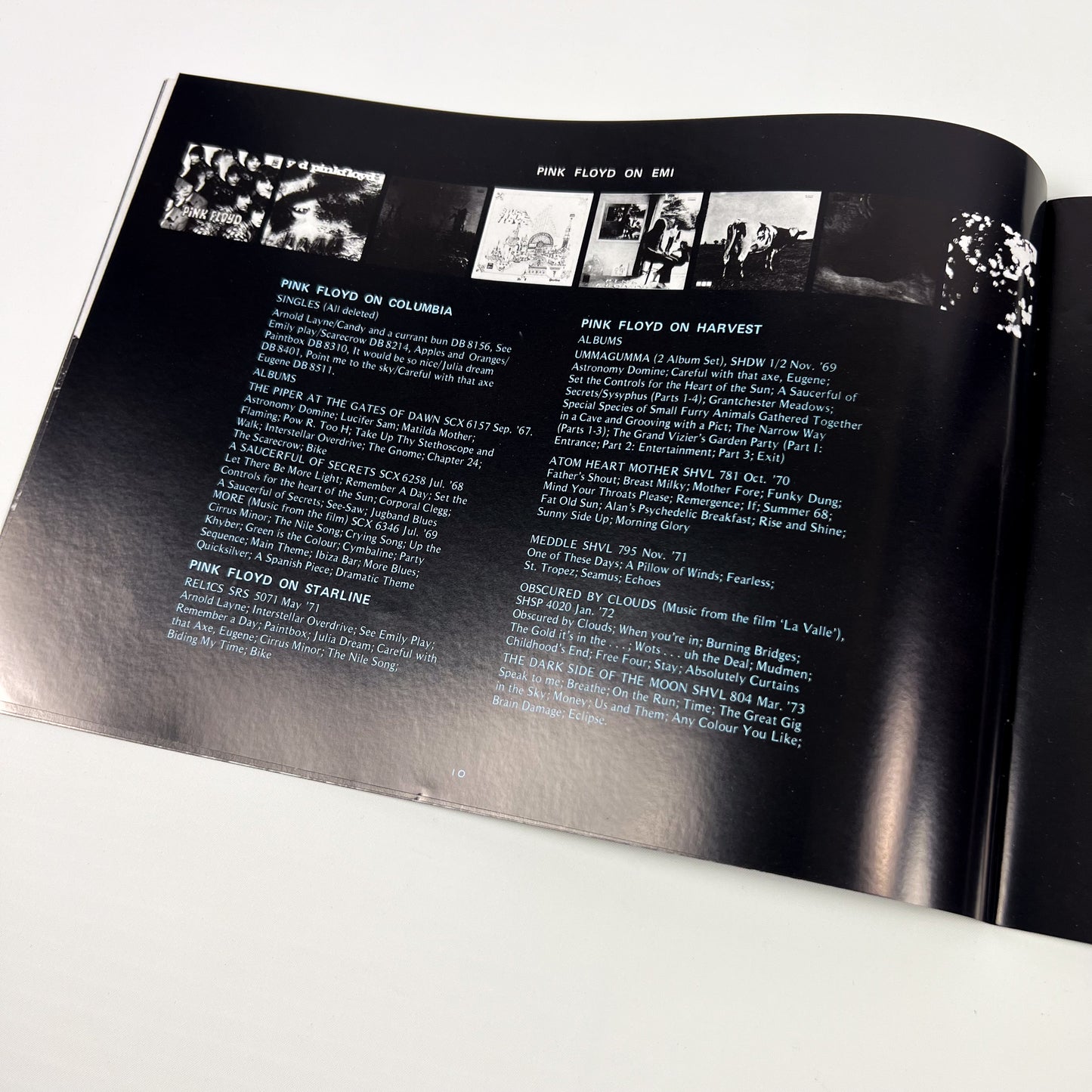 PINK FLOYD – The Dark Side Of The Moon Stampa Giapponese EMS-80324 1974 OBI BOOKLET