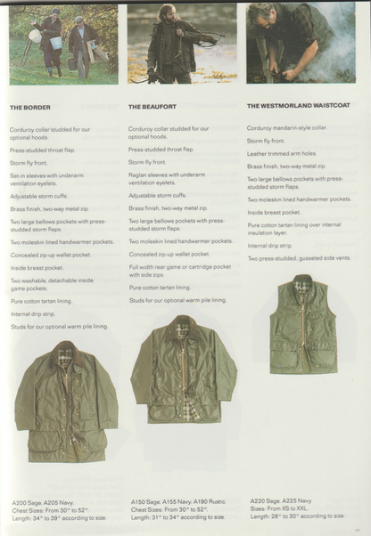 Barbour Westmorland 1994 (L) - COMPLETE