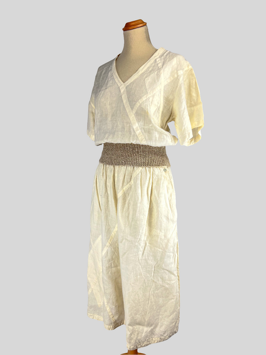 Completo Luciano Soprani in Lino anni '80