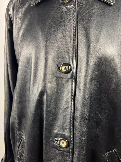 Cappotto in pelle
