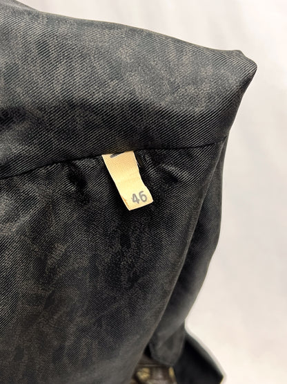 Gilet in Pelle Stampata