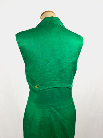Vestito in lino Genny by Gianni Versace
