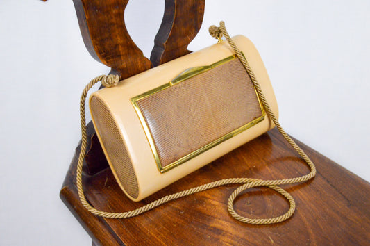 Pochette anni '70 Bakelite e Lucertola