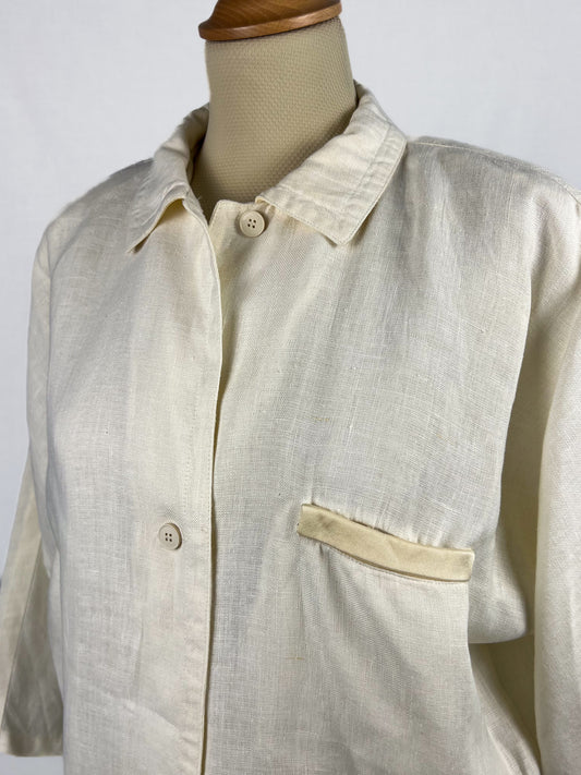 Camicia Istante by Gianni Versace in Lino
